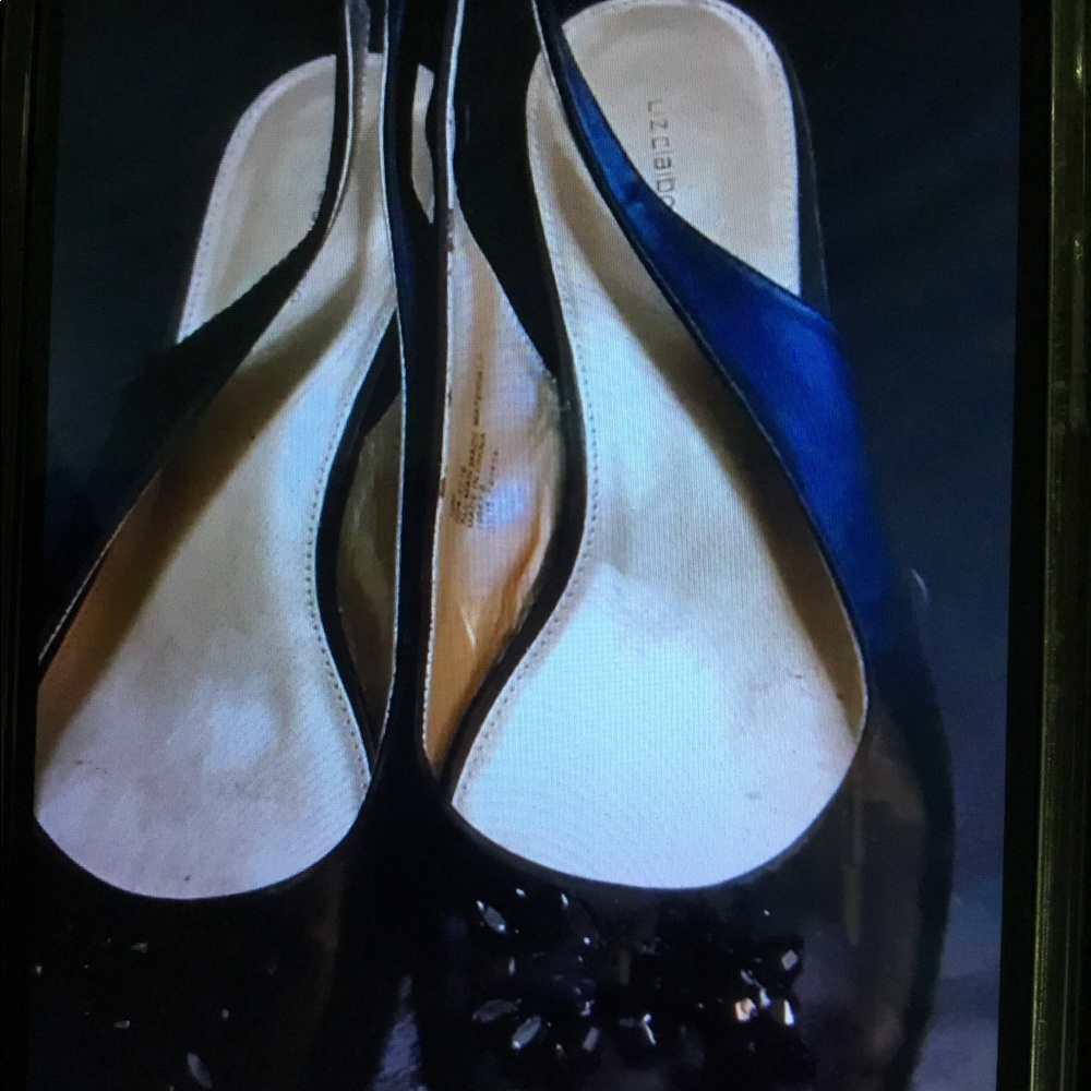 Liz Claiborne open toe dress shoes